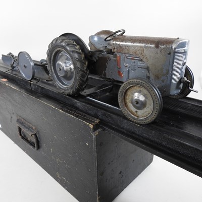 Lot 180 - A 1950's Ferguson Tractor Demonstration Model salesman's scale model tractor