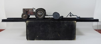 Lot 180 - A 1950's Ferguson Tractor Demonstration Model salesman's scale model tractor