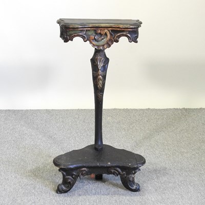 Lot 126 - An 18th century Venetian console table