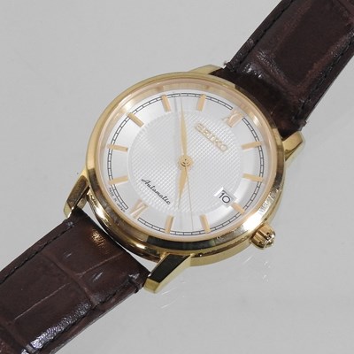 Lot 542 - A Seiko automatic gentleman's wristwatch