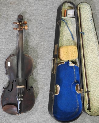 Lot 116 - An early 20th century violin