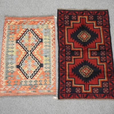 Lot 89 - A Turkish kelim rug
