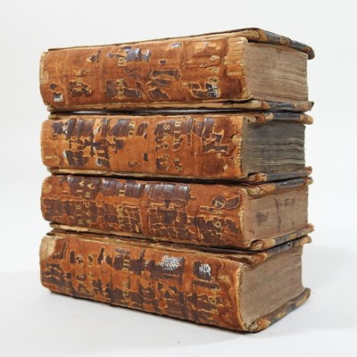 Lot 95 - Four 17th century volumes of Biblia Sacra Vulgate