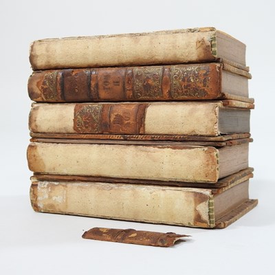 Lot 287 - Five volumes of 19th century miniature books