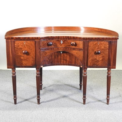 Lot 495 - An unusual  Regency mahogany sideboard