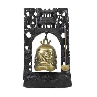 Lot 112 - An Eastern bronze temple bell