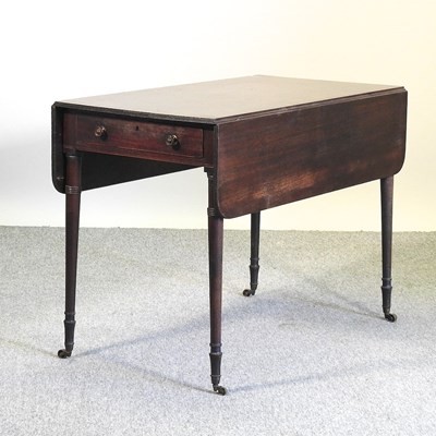 Lot 650 - A Regency mahogany pembroke table