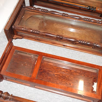 Lot 102 - A collection of clock cases and parts