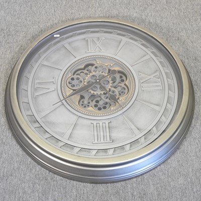 Lot 174 - A modern circular wall clock