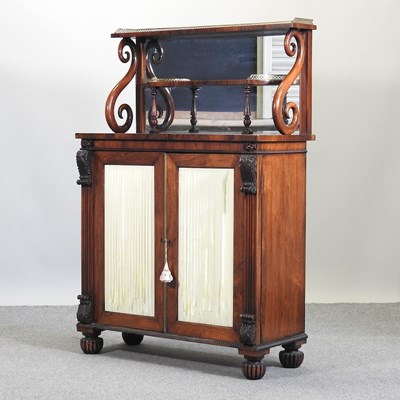 Lot 191 - A good Regency rosewood chiffonier by Gillows