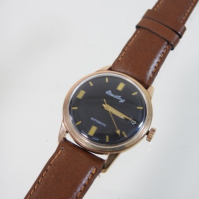 Lot 130 - A 1940's Breitling automatic gentleman's wristwatch