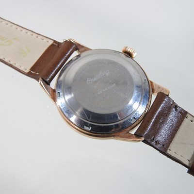 Lot 130 - A 1940's Breitling automatic gentleman's wristwatch