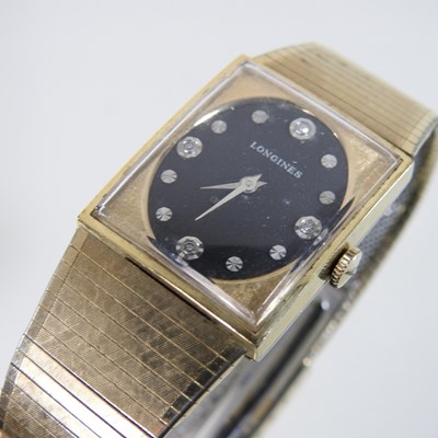Lot 125 - A 1940's Longines 10 carat gold filled gentleman's wristwatch