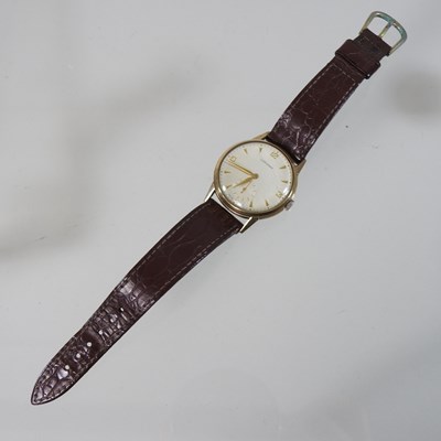 Lot 138 - A 1950's Longines 9 carat gold gentleman's wristwatch