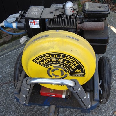 Lot 412 - A McCulloch petrol generator