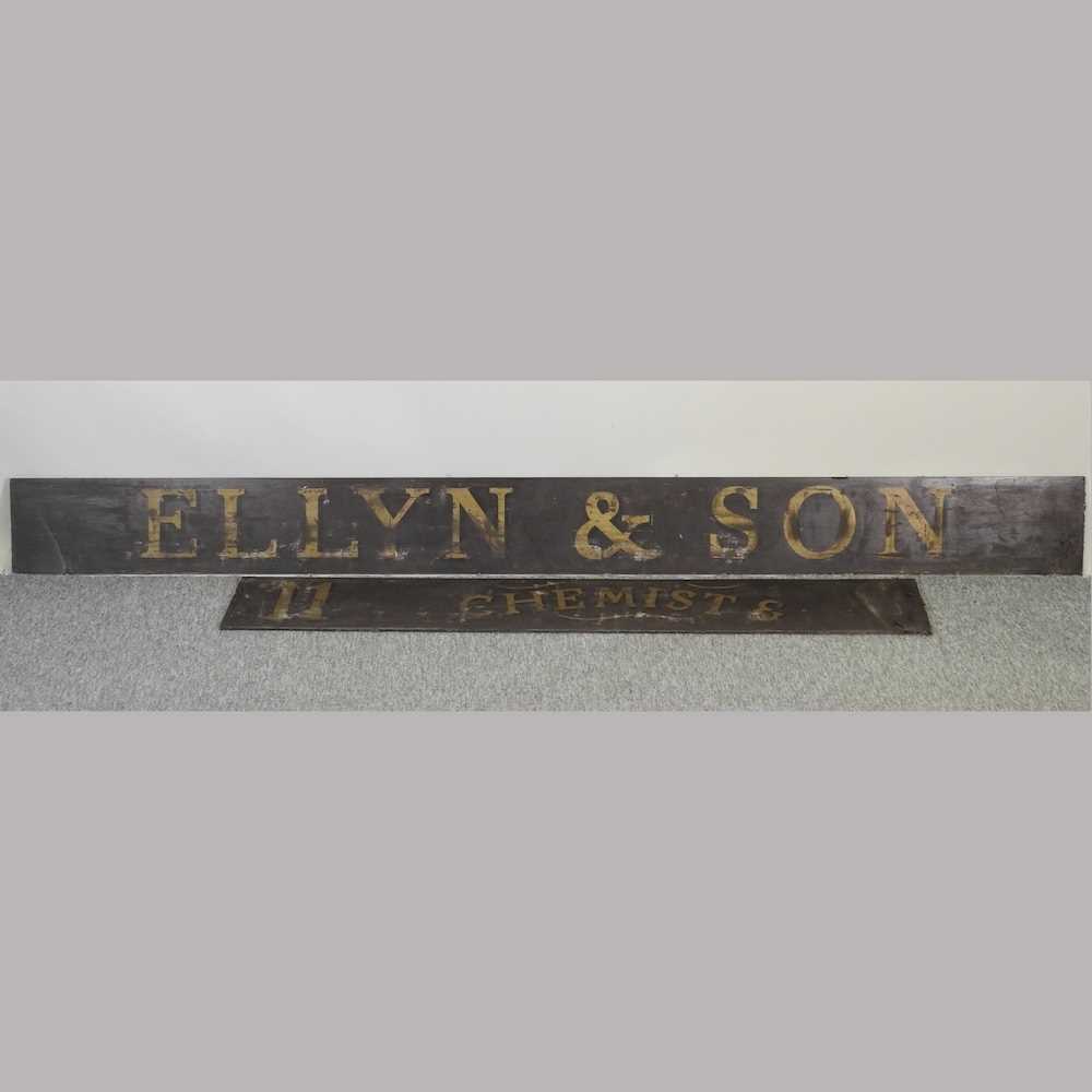 Lot 432 - An antique style shop sign