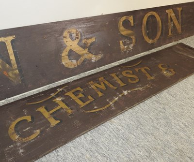 Lot 432 - An antique style shop sign