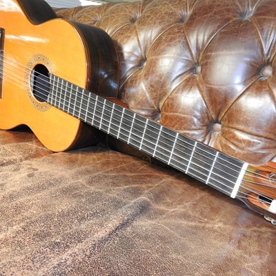 Lot 477 - A Ryoji Matsouka Luther Hagoya hand made concert acoustic guitar