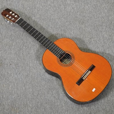 Lot 477 - A Ryoji Matsouka Luther Hagoya hand made concert acoustic guitar