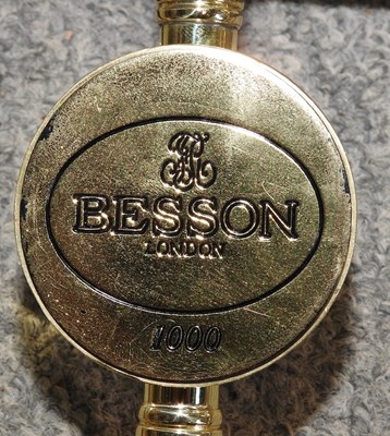 Lot 273 - A Besson brass trombone