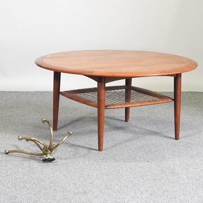 Lot 688 - A 1970's Danish teak coffee table