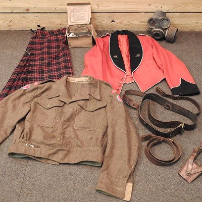 Lot 214 - A military uniform jacket