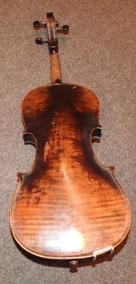 Lot 156 - An antique violin