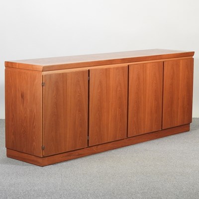 Lot 677 - A 1970's Danish teak sideboard