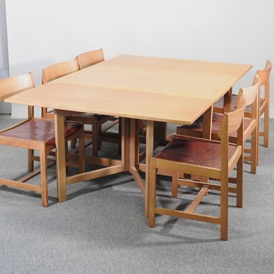 Lot 683 - A 1970's Danish dining suite