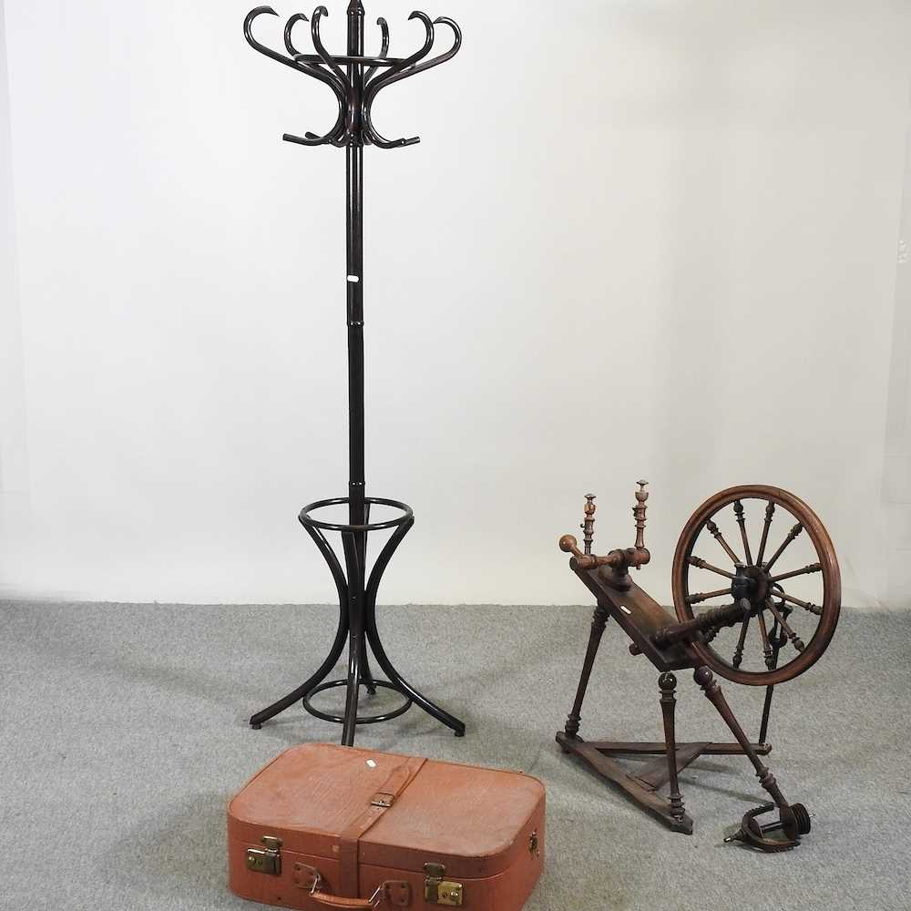 Lot 442 - A bentwood hat stand