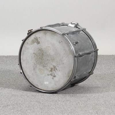 Lot 395 - A chrome plated snare drum