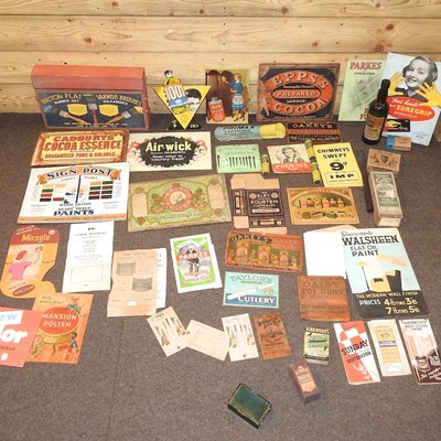 Lot 275 - A collection of shop advertising signs