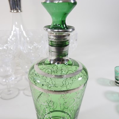 Lot 76 - A modern glass decanter