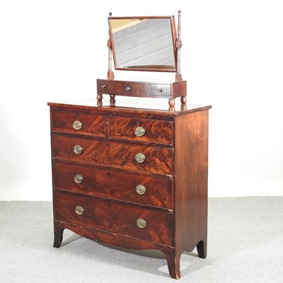 Lot 478 - A George III mahogany chest