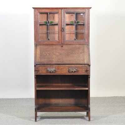 Lot 579 - An Edwardian student's bureau