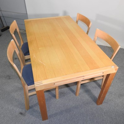 Lot 380 - A modern dining table