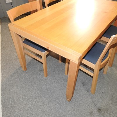 Lot 380 - A modern dining table