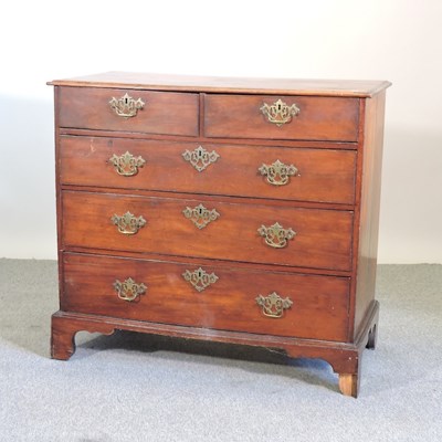 Lot 509 - A George III mahogany chest