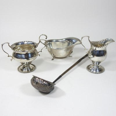 Lot 71 - A Victorian silver cream jug