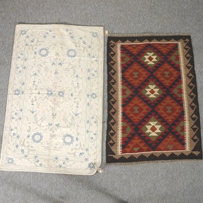 Lot 153 - A Turkish kelim rug