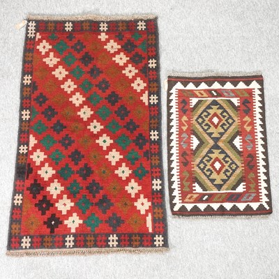 Lot 221 - A Turkish kelim rug