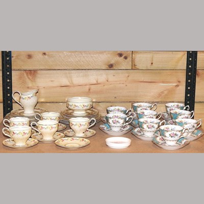 Lot 199 - A Royal Albert part tea service