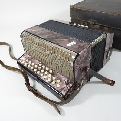 Lot 123 - A Hohner accordion