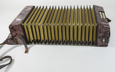 Lot 123 - A Hohner accordion