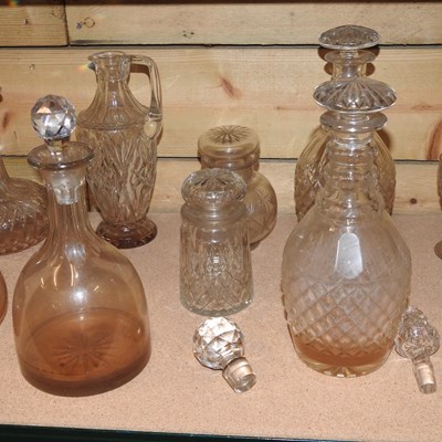 Lot 150 - A set of eight 19th century glasses