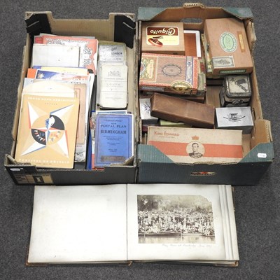 Lot 207 - A 19th century photograph album