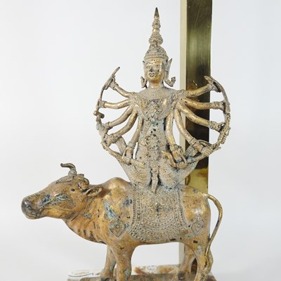 Lot 113 - An Indian table lamp