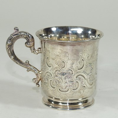 Lot 52 - A Victorian silver cup