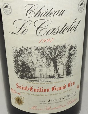 Lot 2 - A double magnum of Château Le Castélot wine