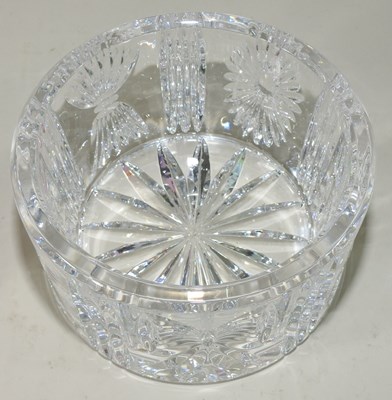 Lot 91 - A Waterford crystal bottle coaster